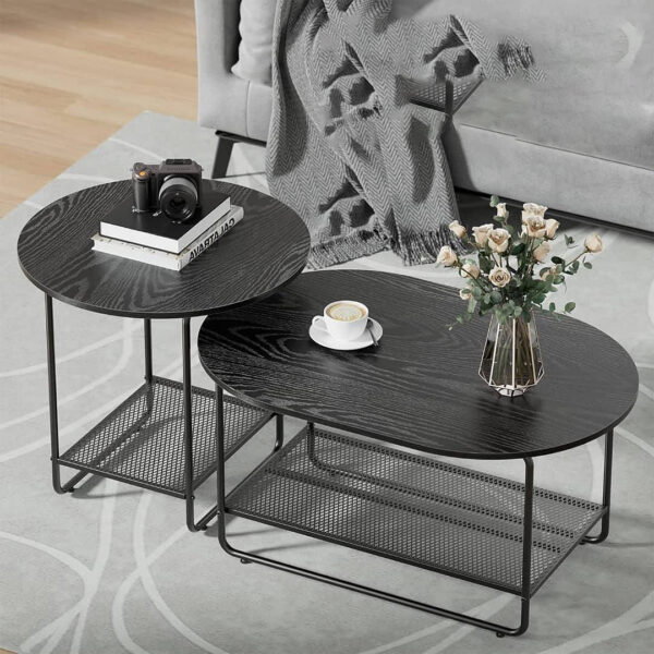 2-in-1 Wooden Center Table – Smart & Stylish