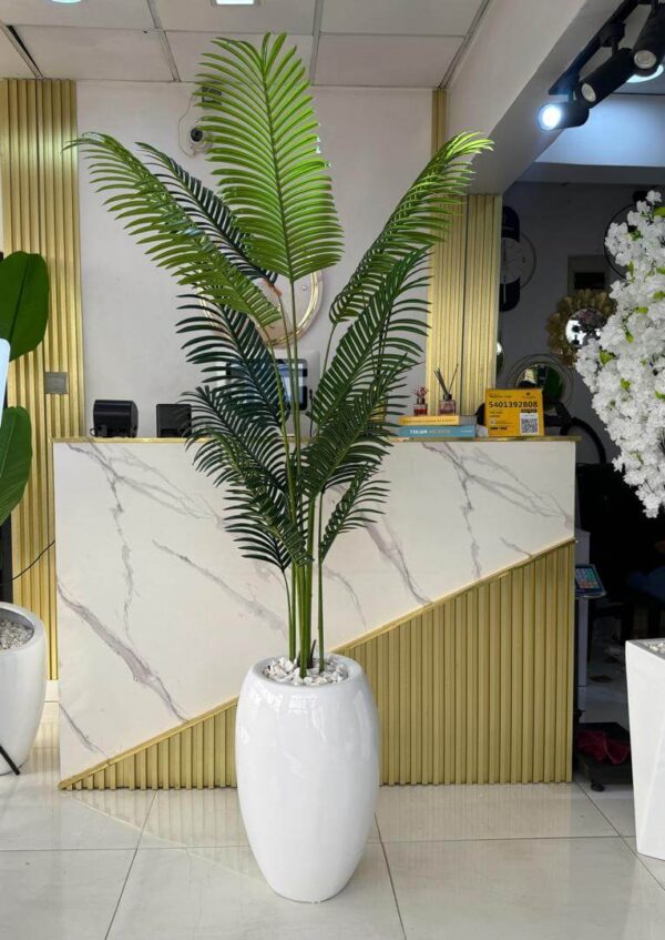 7.5FT PALM TREE FLOOR VASE 004