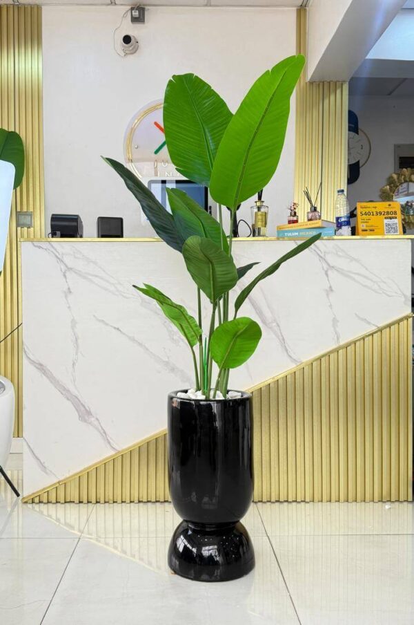 6FT BANANA PLANT FLOOR VASE 002