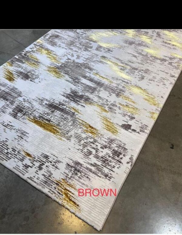 Metallic Abstract Rug