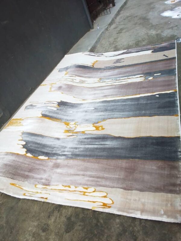 Modern Abstract Waterfall Rug